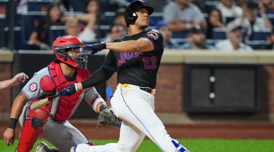 Juan Soto impulsó tres carreras con su jonrón. AP/F. Franklin