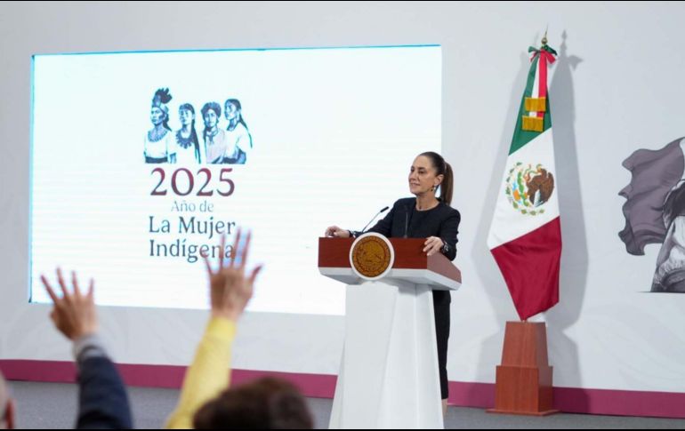 Sheinbaum resaltó que el procedimiento judicial debe seguirse conforme a la ley y con base en pruebas verificadas, evitando juicios mediáticos prematuros. SUN/Presidencia