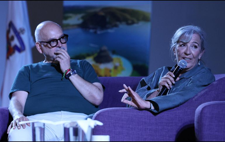 Mónica Lozano recordó los inicios del proyecto y la fuerza del guion de Guillermo Arriaga. EL INFORMADOR / A. Navarro