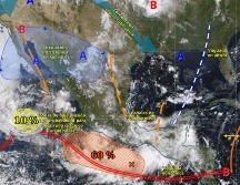Se recomienda a la población estar atenta a los avisos oficiales y extremar precauciones ante las condiciones previstas. ESPECIAL/ SMN.