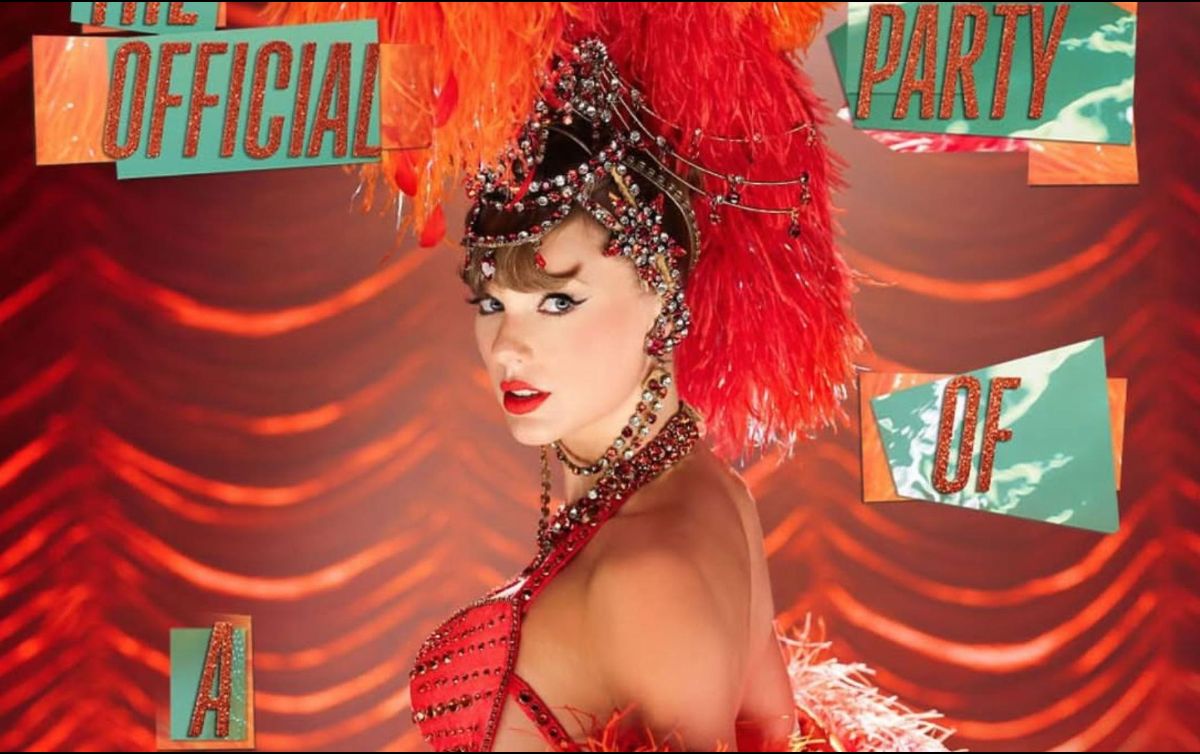 Taylor Swift compartió el póster y una invitación en redes para que sus fans asistan a las funciones de cine por su nuevo álbum 