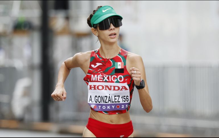 Durante los últimos años, González se mantuvo como una atleta de élite, aunque los grandes escenarios parecían resistirse a su talento. EFE/ K. OTA.