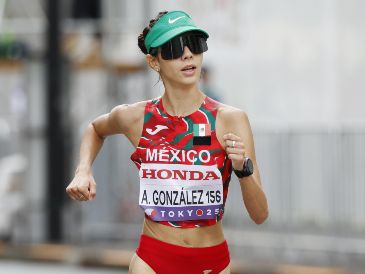 Durante los últimos años, González se mantuvo como una atleta de élite, aunque los grandes escenarios parecían resistirse a su talento. EFE/ K. OTA.
