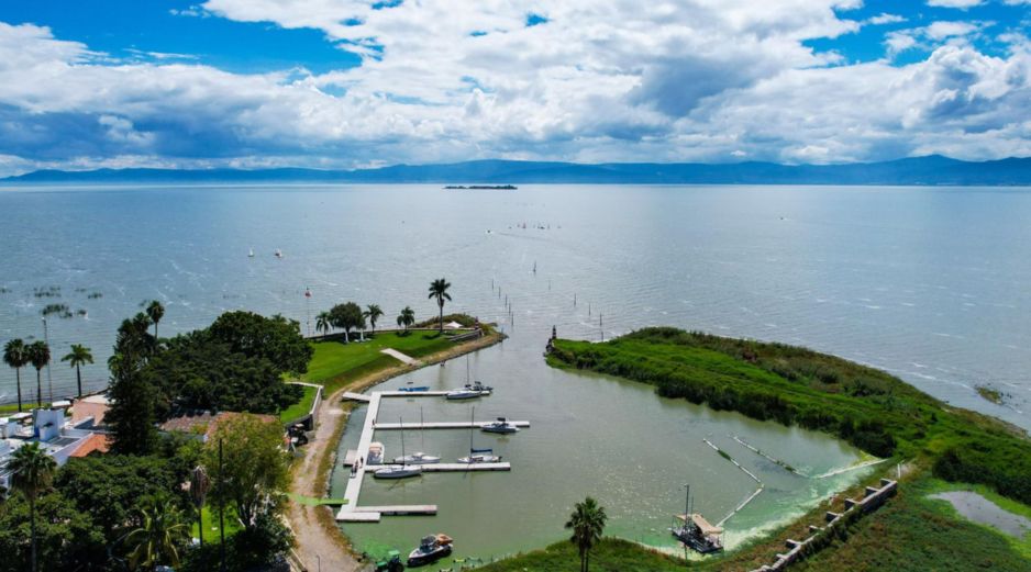 El lago presenta una elevación de 96.06 metros sobre el nivel del mar. EL INFORMADOR/ARCHIVO