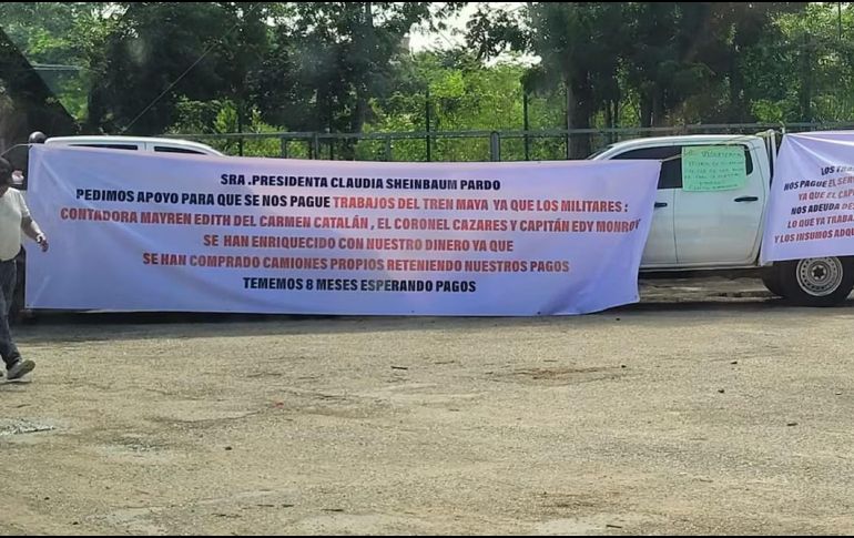 Asimismo, transportistas locales pidieron su intervención porque son víctimas de cobros indebidos. ESPECIAL / SUN