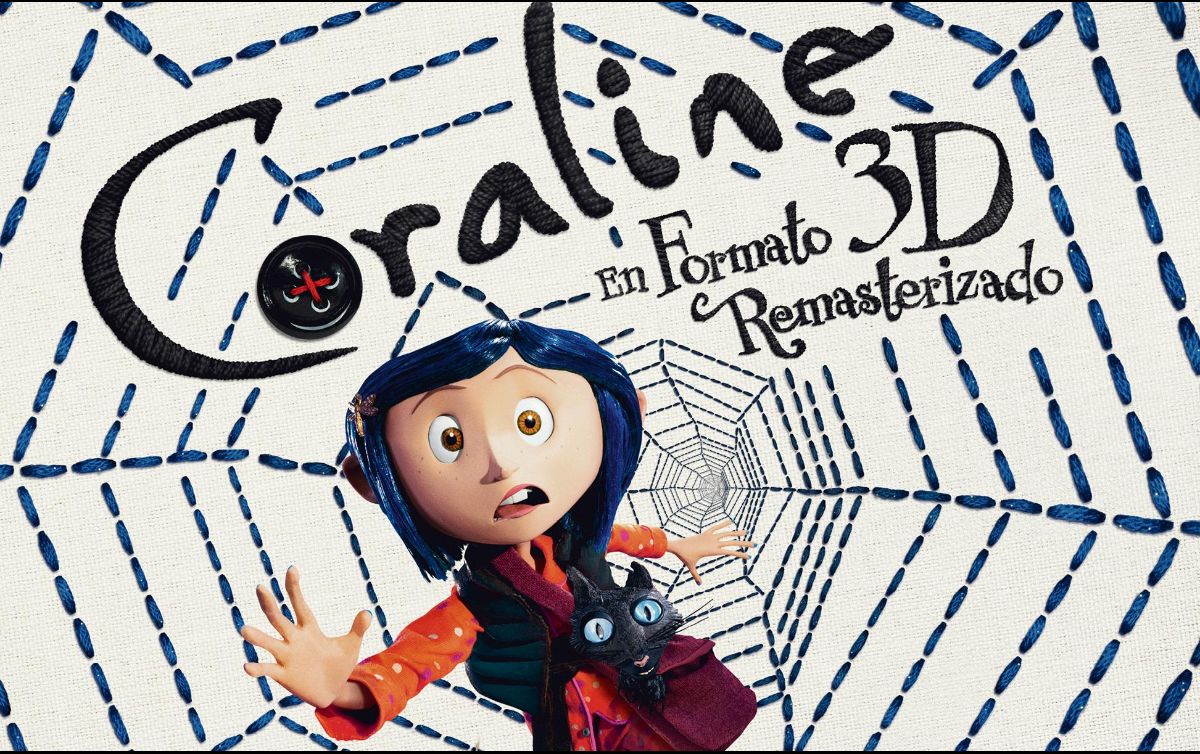 Cintas como “Coraline” llegaron de nuevo al público en un formato más moderno y cómodo gracias al concepto + QUE CINE de Cinépolis. ESPECIAL