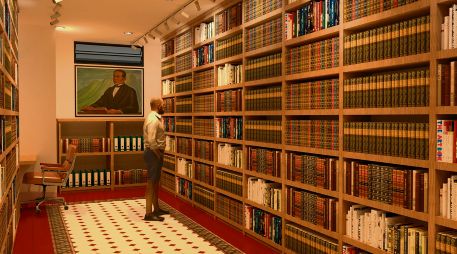 La biblioteca de Juan Gil Preciado busca apoyo a través de la plataforma GoFundMe para convertirse en una realidad. CORTESÍA