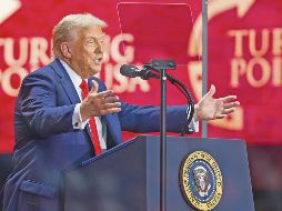 El mandatario norteamericano recordó conversaciones recientes con Kirk y aseguró que una de sus últimas peticiones fue que “salvara Chicago”, en alusión a los recientes operativos de seguridad antimigrantes. EFE