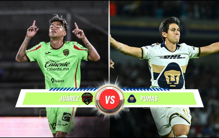 El Juárez vs Pumas es un duelo que confronta a dos equipos que buscan mantenerse entre los mejores 10 del certamen. IMAGO7