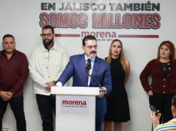 En otro orden, Lomelí dio a conocer que el Senado de la República le ha conferido la presidencia de la Comisión de Marina. ESPECIAL