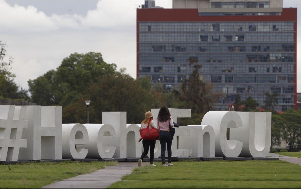 El incidente tuvo lugar en el Colegio de Ciencias y Humanidades (CCH) plantel Sur, ubicado en la alcaldía Coyoacán de la Ciudad de México. EFE/ARCHIVO