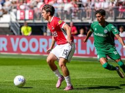 El futbolista surgido en Chivas no ha disputado los minutos esperados con el AZ Alkmaar. INSTAGRAM/ @mateo.chaveez