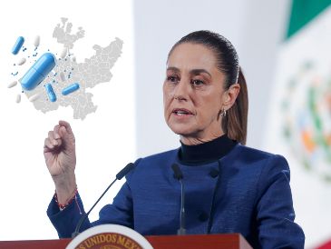 Esto dijo Sheinbaum sobre el abasto de medicamentos en Jalisco. EFE / Isaac Esquivel