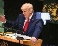 Esto dijo Donald Trump en su intervención en la Asamblea General de la ONU. EFE / EPA / LUKAS COCH