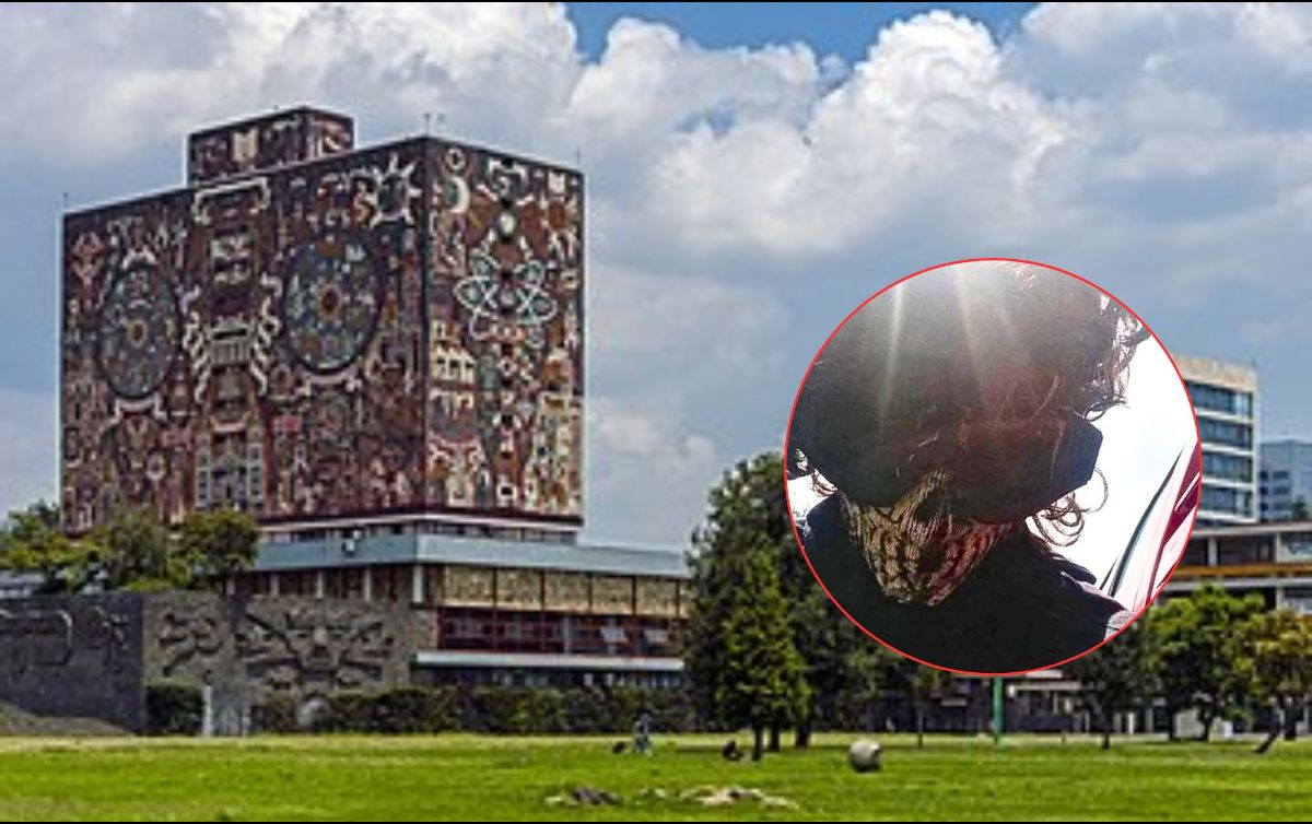 El señalado, que llevaba puesta una capucha, intentó escapar. Al notar que era perseguido, ingresó a un edificio dentro del plantel y se arrojó desde lo alto, lo que le provocó fracturas en ambas piernas.  SUN/ARCHIVO  FACEBOOK/LexAshton