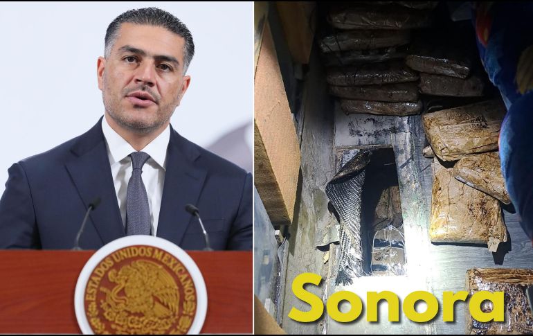 Los conductores de la unidad fueron detenidos y, junto con lo asegurado, quedaron a disposición del agente del Ministerio Público. EFE / ARCHIVO / ESPECIAL / X: @OHarfuch