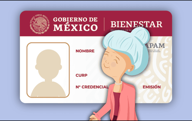 La tarjeta Inapam acredita la identidad del titular, por lo que es útil para acceder a los programas sociales del Gobierno Federal, como la Pensión Bienestar. ESPECIAL