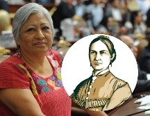 La diputada Juana María Juárez subrayó que es nuestra obligación reparar esa injusticia e impedir que el Muro de Honor del congreso siga reflejando esa visión patriarcal. X / @CongresistasMex / ESPECIAL / Gobierno de México
