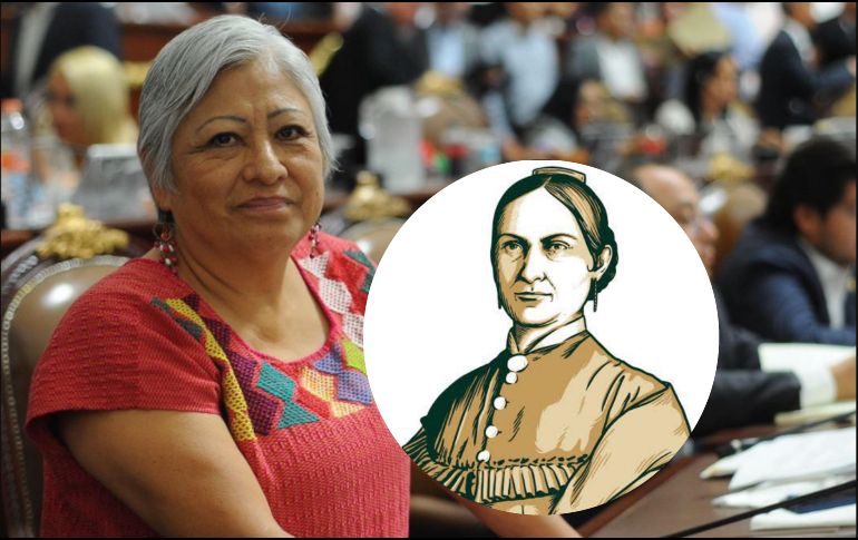 La diputada Juana María Juárez subrayó que es nuestra obligación reparar esa injusticia e impedir que el Muro de Honor del congreso siga reflejando esa visión patriarcal. X / @CongresistasMex / ESPECIAL / Gobierno de México