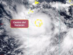 Las bandas nubosas del huracán continuarán generando lluvias intensas, vientos fuertes y oleaje elevado en las costas de Jalisco, Colima y Michoacán. CORTESÍA