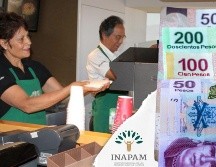 En algunos casos, los adultos mayores contratados de manera formal a través del programa de Vinculación Productiva del Inapam sí pueden recibir aguinaldo a fin de año. ESPECIAL / Inapam y CANVA