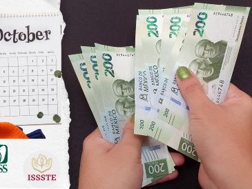 El IMSS y el ISSSTE recuerdan que el dinero está disponible solo a partir de la fecha que marca el calendario de cada uno. ESPECIAL / CANVA