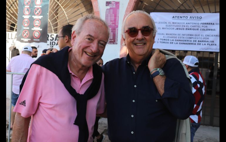 Alfonso Álvarez y Fernando Páramo. GENTE BIEN JALISCO / C. Jimeno