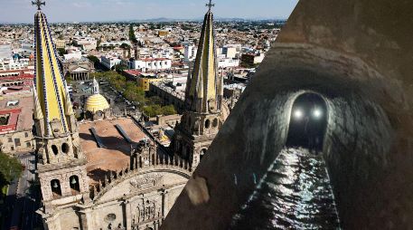 Según un artículo de Turismo Guadalajara, los edificios emblemáticos de la ciudad estarían conectados por pasadizos subterráneos. EL INFORMADOR / ARCHIVO / FB / Duglas Jacobo