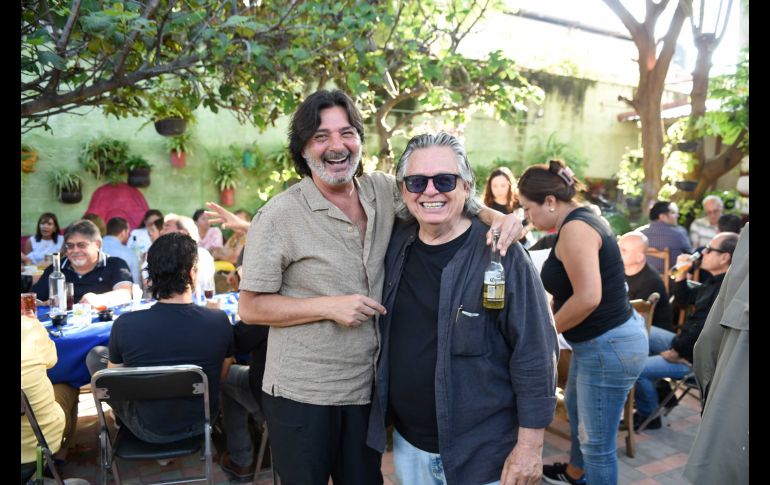 Antonio Urrutia y Ángel Cervantes. GENTE BIEN JALISCO / S. Gómez