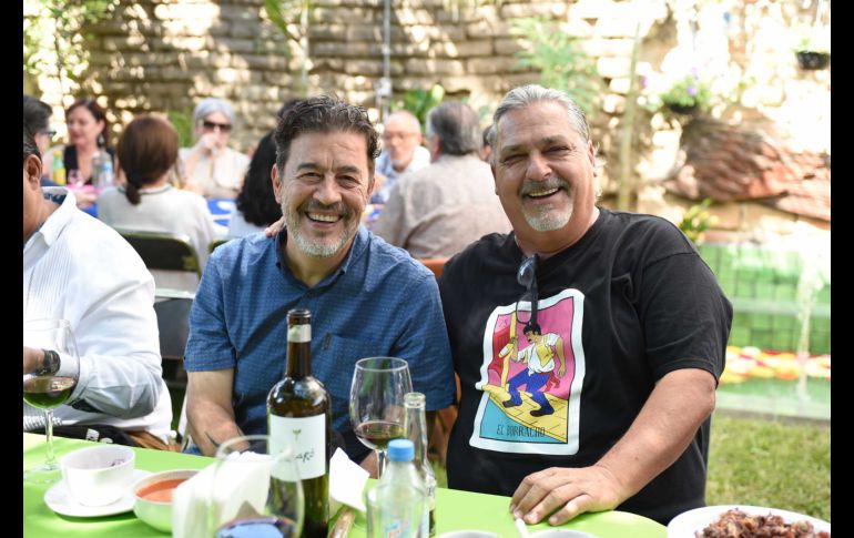 Paco Navarrete y Antonio Laviada. GENTE BIEN JALISCO / S. Gómez