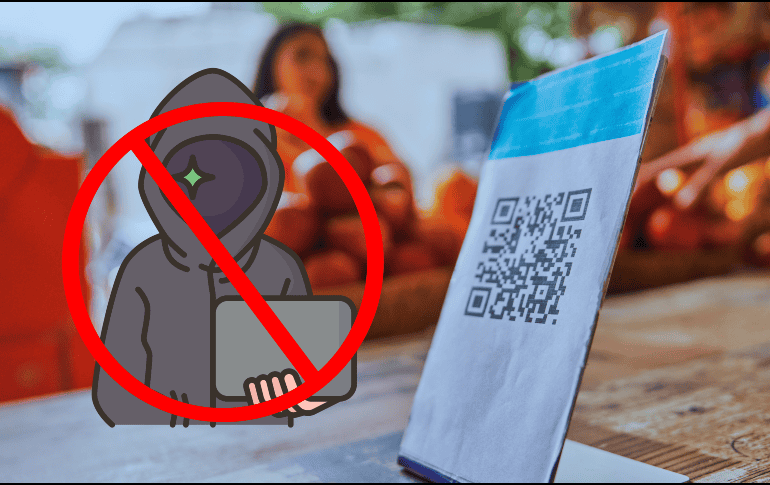Antes de escanear un código QR en lugares públicos, como restaurantes o espacios al aire libre, examínalo detenidamente. ESPECIAL