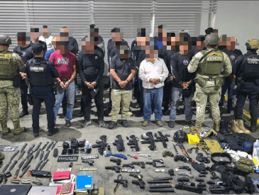 La FGR investiga el caso luego de que los detenidos fueran trasladados a sus instalaciones. ESPECIAL