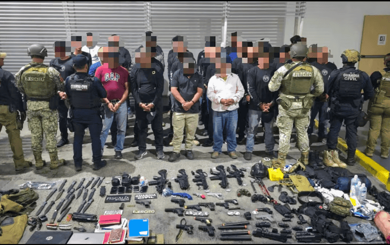 La FGR investiga el caso luego de que los detenidos fueran trasladados a sus instalaciones. ESPECIAL