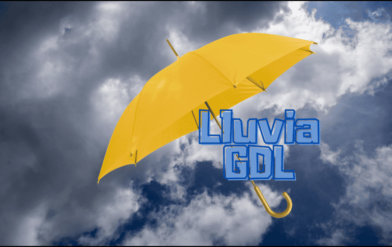 Jalisco registrará lluvias en las diferentes regiones del estado, en horas de la tarde y noche. ESPECIAL / CANVA