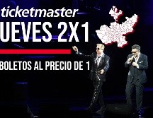 Estos trece conciertos en Guadalajara están al 2x1 en Ticketmaster el día de hoy. EL INFORMADOR / ARCHIVO