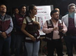 La presidenta municipal, Laura Imelda Pérez Segura, encabezó el arranque de la rehabilitación. CORTESÍA