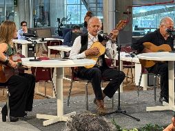 Padilla compartió que su propósito era rescatar el legado de autores fundamentales a través de la música. EL INFORMADOR / H. Navarro