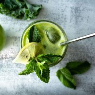 ¿Cuál es la forma correcta de tomar jugo verde?