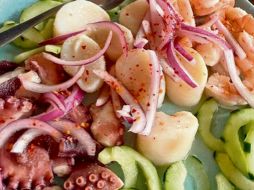 Disfruta de un buen plato de comida del mar en Puerto 23. ESPECIAL