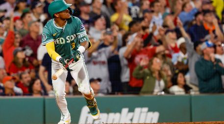 Cedanne Rafaela conectó el imparable que le dio boleto a Postemporada a los Medias Rojas. AP/G. Cooper