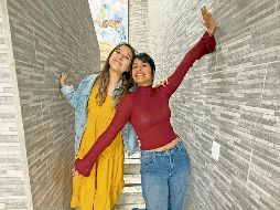 Isamar Buenrostro, actriz, y Renata Romo, actriz y productora. EL INFORMADOR/ H. Navarro