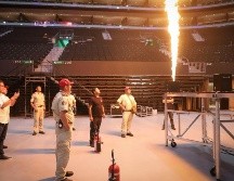 Protección Civil da recorrido en la Arena Guadalajara (FOTOS)