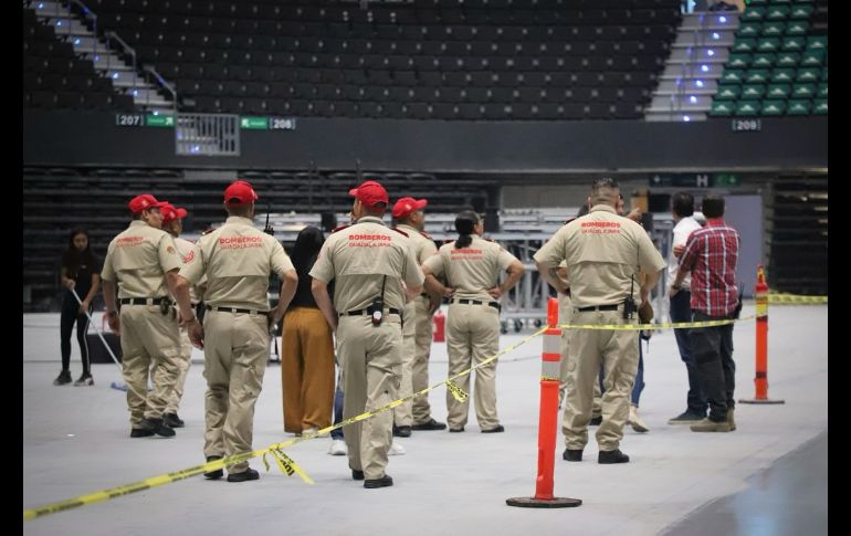 El ejercicio permitió realizar la revisión del inmueble y afinar los últimos detalles de seguridad. ESPECIAL / FACEBOOK Protección Civil y Bomberos GDL