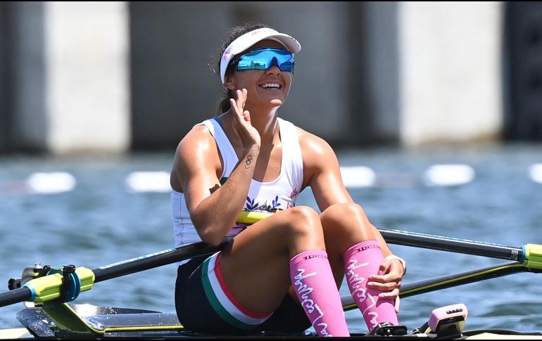 Kenia Lechuga, de 31 años y con tres participaciones olímpicas en su historial (Río 2016, Tokio 2020 y París 2024), sigue sumando logros a su carrera deportiva. AFP / ARCHIVO