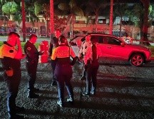 El choque ocurrió en el tramo entre las calles Boticelli y Tizano, en la colonia Vallarta La Patria. ESPECIAL / Salvando Vidas