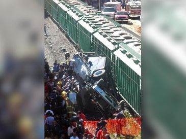 La empresa ferroviaria Canadian Pacific Kansas City ya estableció contacto con el gobierno del municipio y está colaborando con los cuerpos de emergencia. EFE / ESPECIAL
