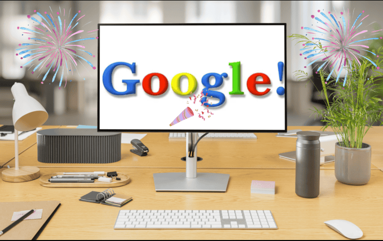 Para celebrar su 27 aniversario, el buscador cambió su doodle. ESPECIAL