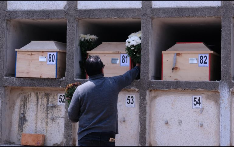 En lo que va de la administración, es la segunda ocasión que se realiza la inhumación de las personas identificadas. ESPECIAL / Seguridad Jalisco