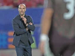 El director técnico vio un buen juego de su equipo. AFP