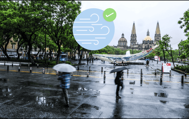 Este es el índice de la calidad por zonas del AMG.  EL INFORMADOR / ARCHIVO